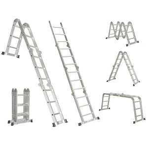 4.7m Aluminium Multi Purpose Extension Ladder / Step / Scaffolding