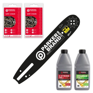 10" Bundle Pack - Bar and 2 x Saw Chain (40 Links) + Oils