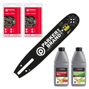 10" Bundle Pack - Bar and 2 x Saw Chain (39 Link) + Oils