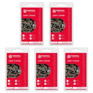 5 Pack of 10" Chainsaw Chains - 40 Link