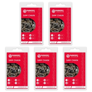 5 Pack of 18" Chainsaw Chains - 72 Link