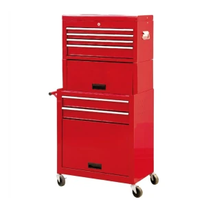 8-Drawer Tool Chest & Cabinet – Heavy Duty Storage with Casters, 200 lb Capacity per Drawer