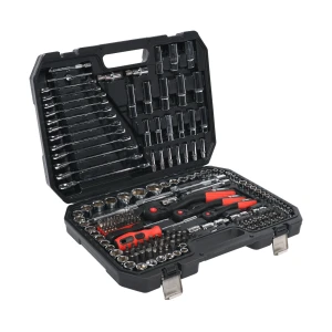 215 Piece Professional Socket Set - 1/2" 3/8" 1/2" DR / Ratchet Spanners / Torx + More