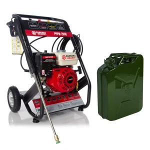 Petrol Pressure Washer - 6.5HP Engine - 2900 PSI + 20L Petrol Jerrycan