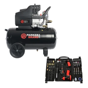 50 Litre Air Compressor - 9.6 CFM & Tool Kit Package
