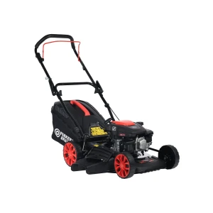 ParkerBrand 17” Hand Push Petrol Lawnmower – 150cc, Mulch & Collect